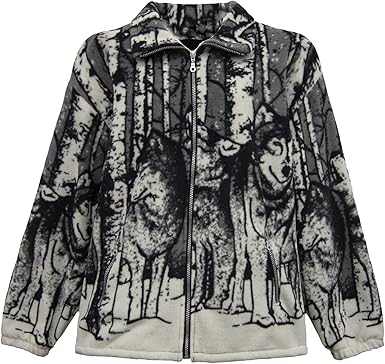 fleece animal jacket