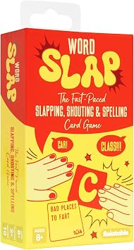 Word Slap - Shout It, Slap It, Spell It Family Game by Relatable