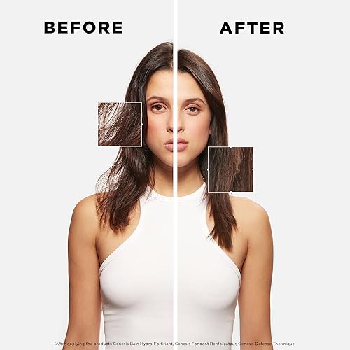 Miniatura 2 de Kerastase Genesis - Champú y acondicionador fortalecedor Duo - Para cabello débil o dañado, nutrición e hidratación intensas, fortalece el cabello,