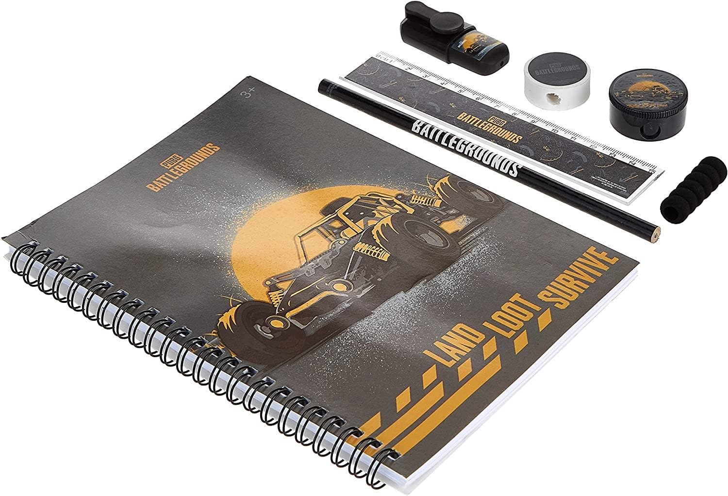 PUBG Battlegrounds Ziplock 7-Piece Set