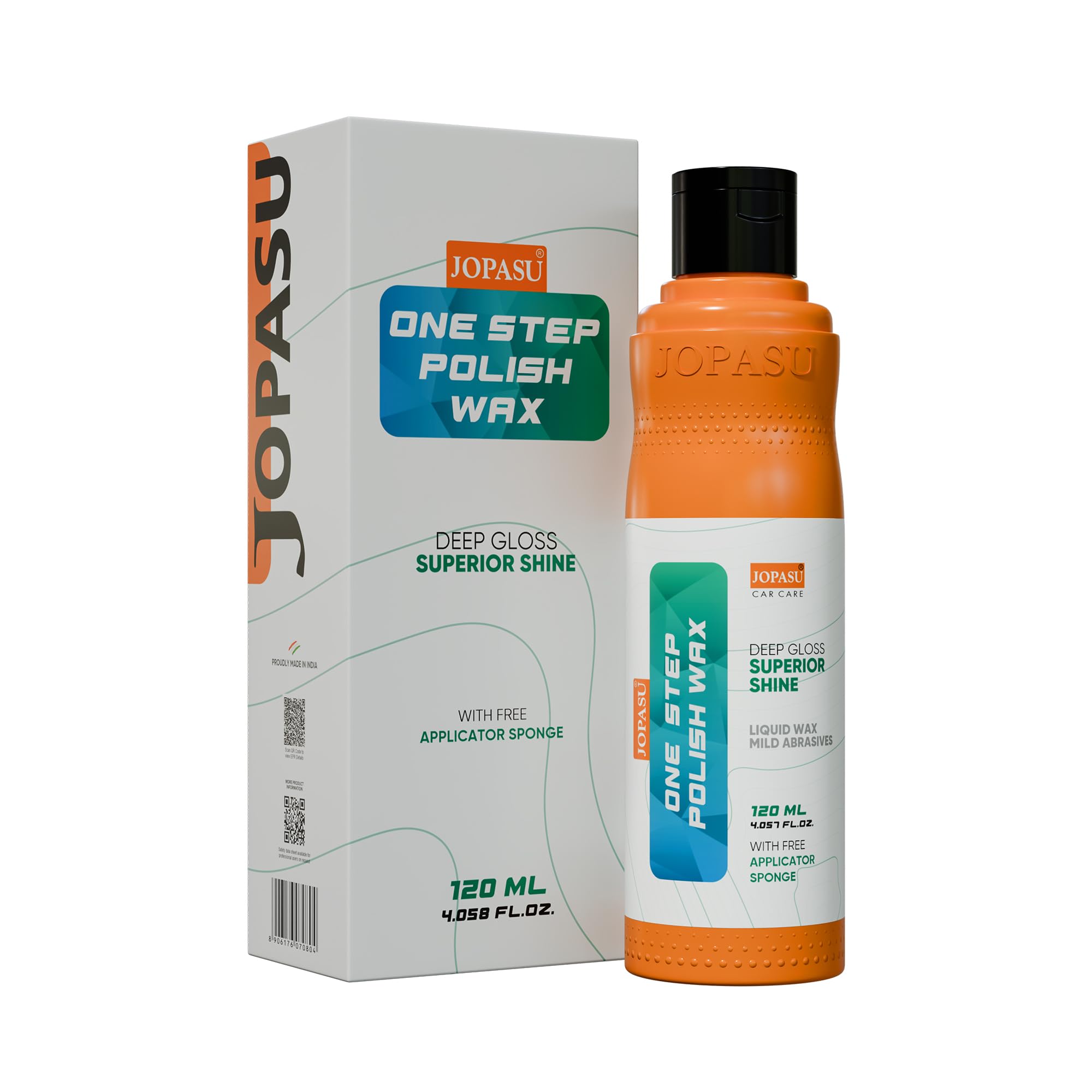 JOPASU One Step Polish Wax 120 ml | Car Polish & Wax | Removes Light Scratches & Oxidation | Restores High Gloss Shine | Protects Car Paint | Easy-to-Use Formula-image-27