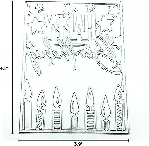 Miniatura 9 de FAWENUCY Troqueles de álbumes de recortes troqueles de corte de metal para hacer tarjetas plantilla de papel para manualidades plantillas de relieve