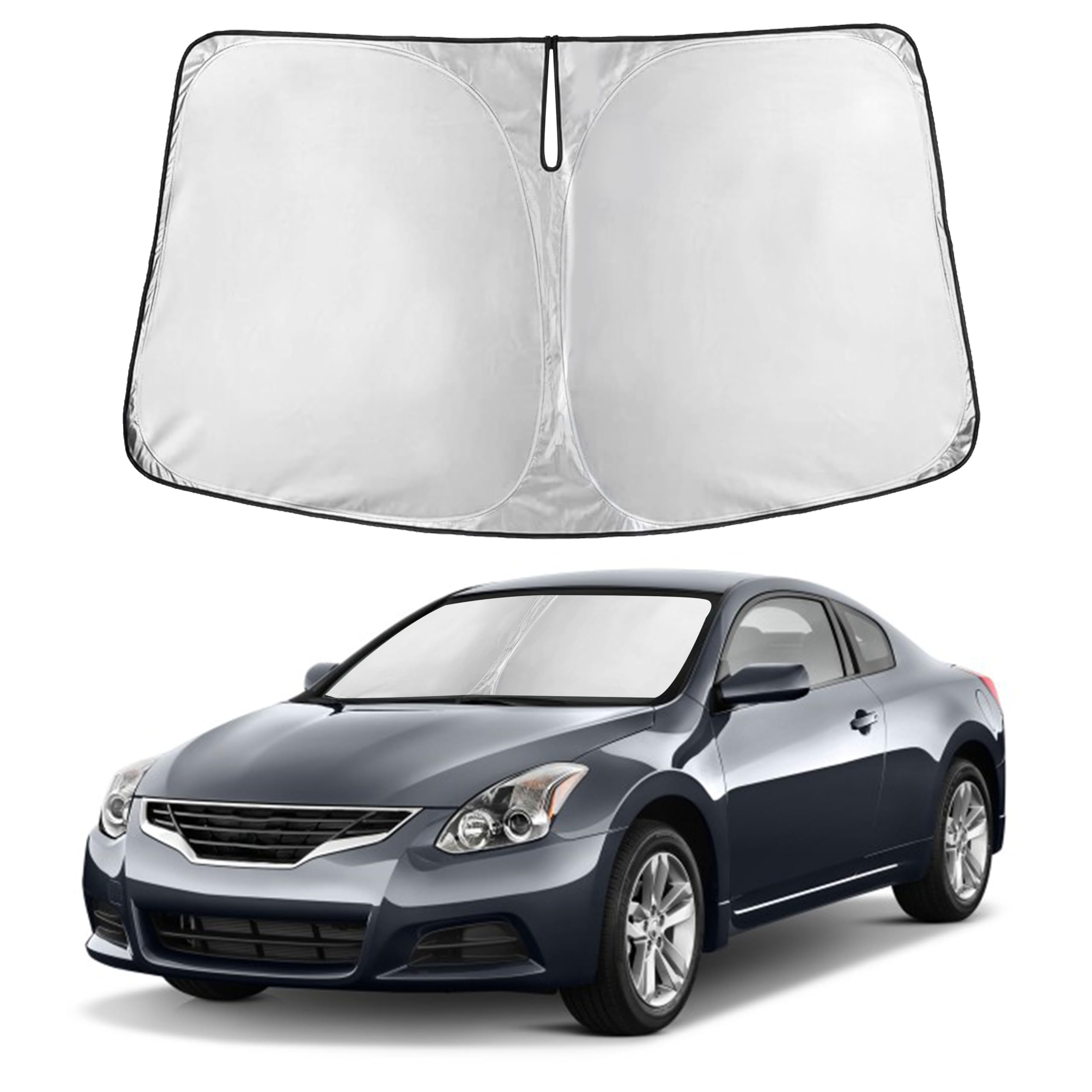 Autovir Windshields Sun Shade Fit for 2007-2010 2011 2012 Nissan Altima