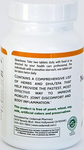 Miniatura 4 de Cúrcuma, jengibre, BOSWELLIA, garra de gato, aceite de pescado.