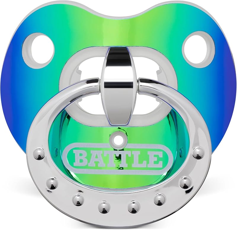 Binky Oxygen Football Mouthguard | Maximum protection for safe secure fit, Built-in airflow channels, No boiling required, Advanced composite material