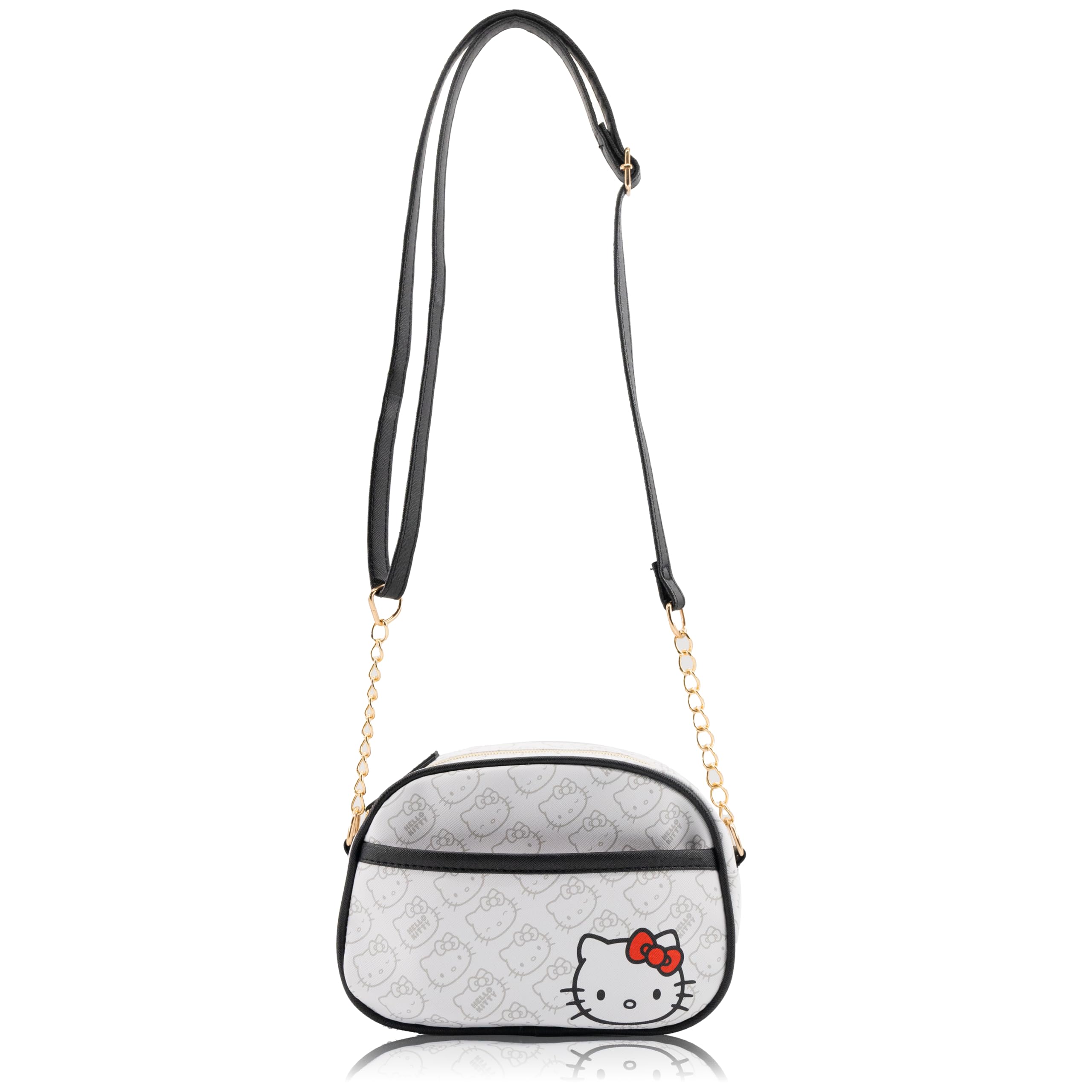 Disney Sanrio Bluey Purse Crossbody Handbag for Women | Metallic Vinyl Women's Shoulder Handbag