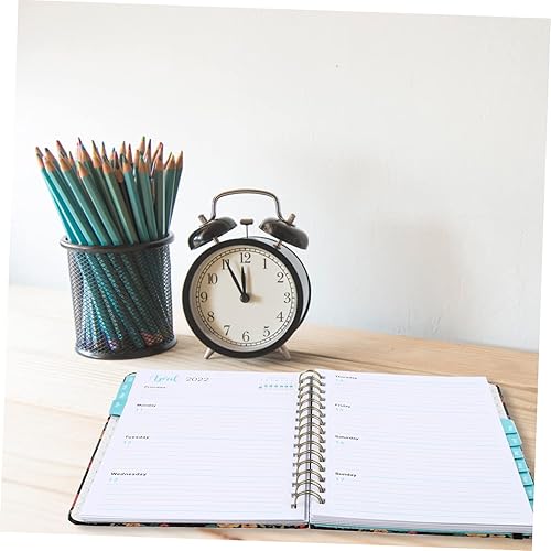 Miniatura 9 de Tofficu 2 Pcs 2022 2022 Agenda The Office Notebook College Ruled Notebook 2022 Daily Appointment Book Daily Planner Spiral Notebooks Schedule