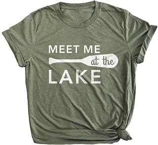 Meet Me at The Lake Funny Summer Vacation Premium Lake Life T-Shirt