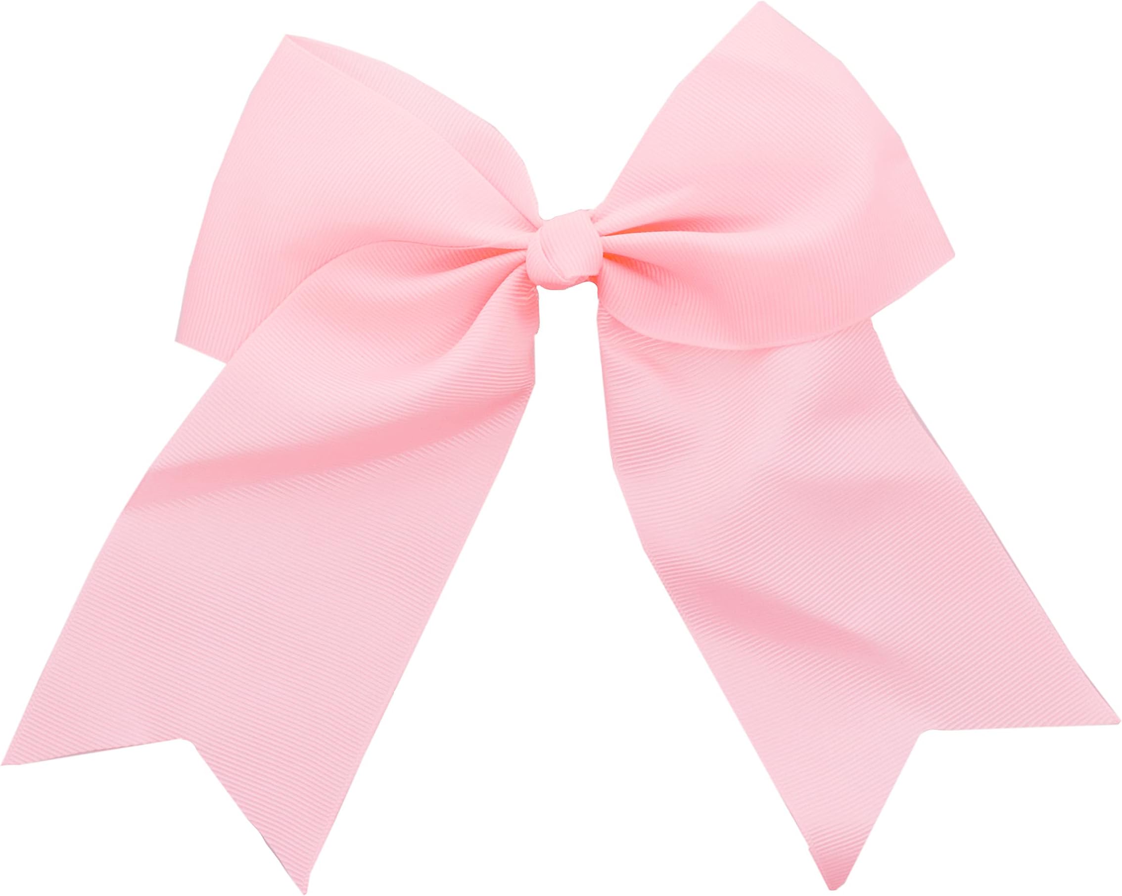 Light Pink Jumbo Bow Clip with Tails