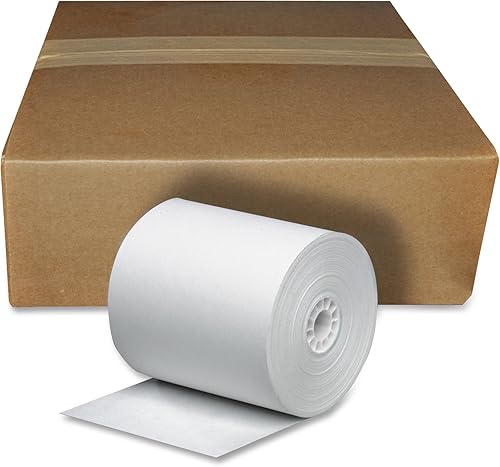 Miniatura 2 de Business Source, BSN31824, rollos de máquina añadidora de 1 capa, 1 rollo, color blanco