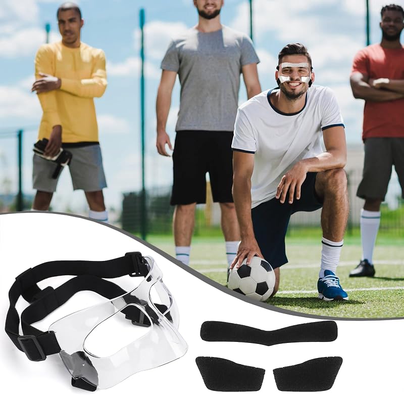 STFALI Orrmaske Futball Volley Orrprotektoros Arcvédő Párnázott Unisex