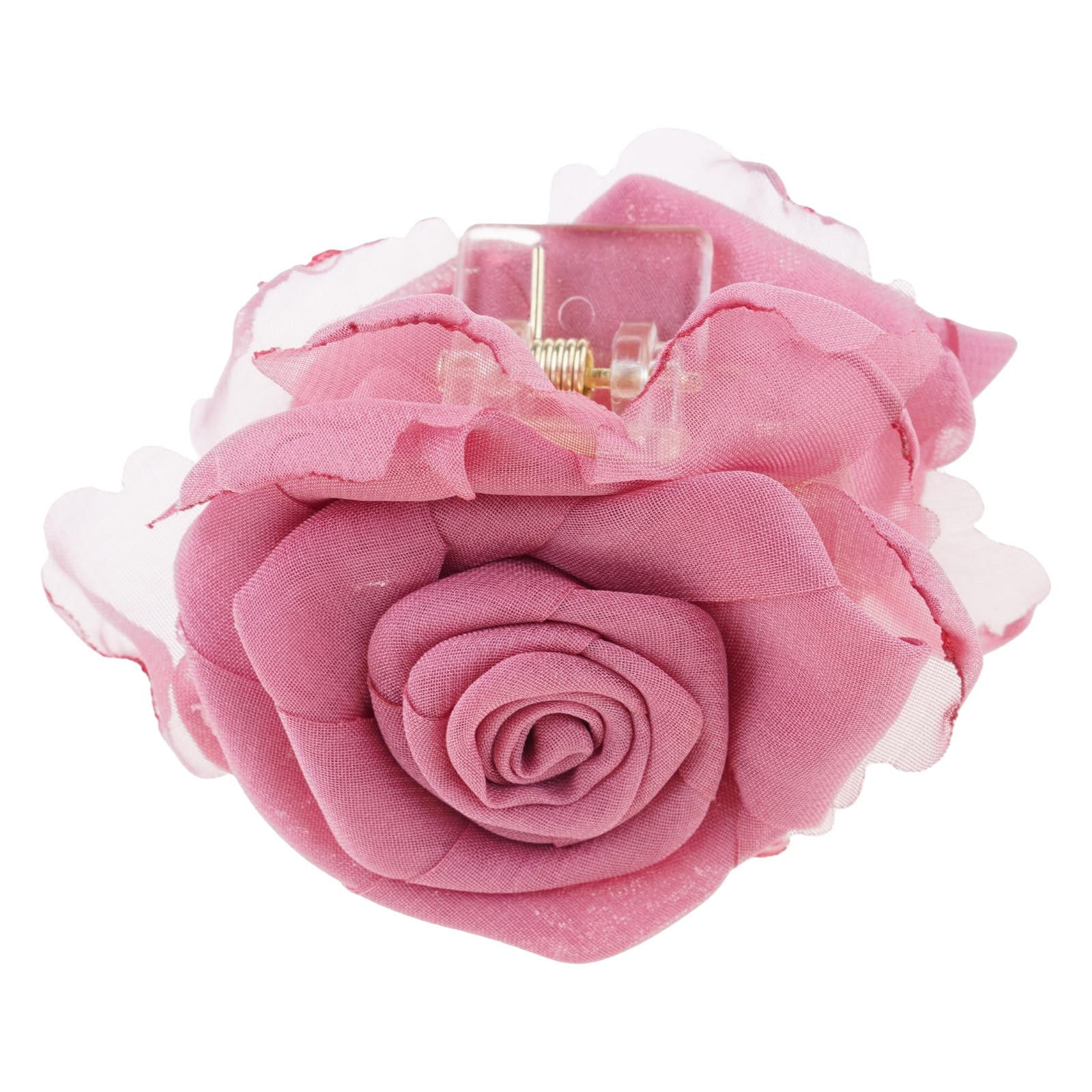 YUXITA Elegant Flower Flower Hair Clip Practical Hair Clamp Nonslip Accessory Fashion Barrette For Women