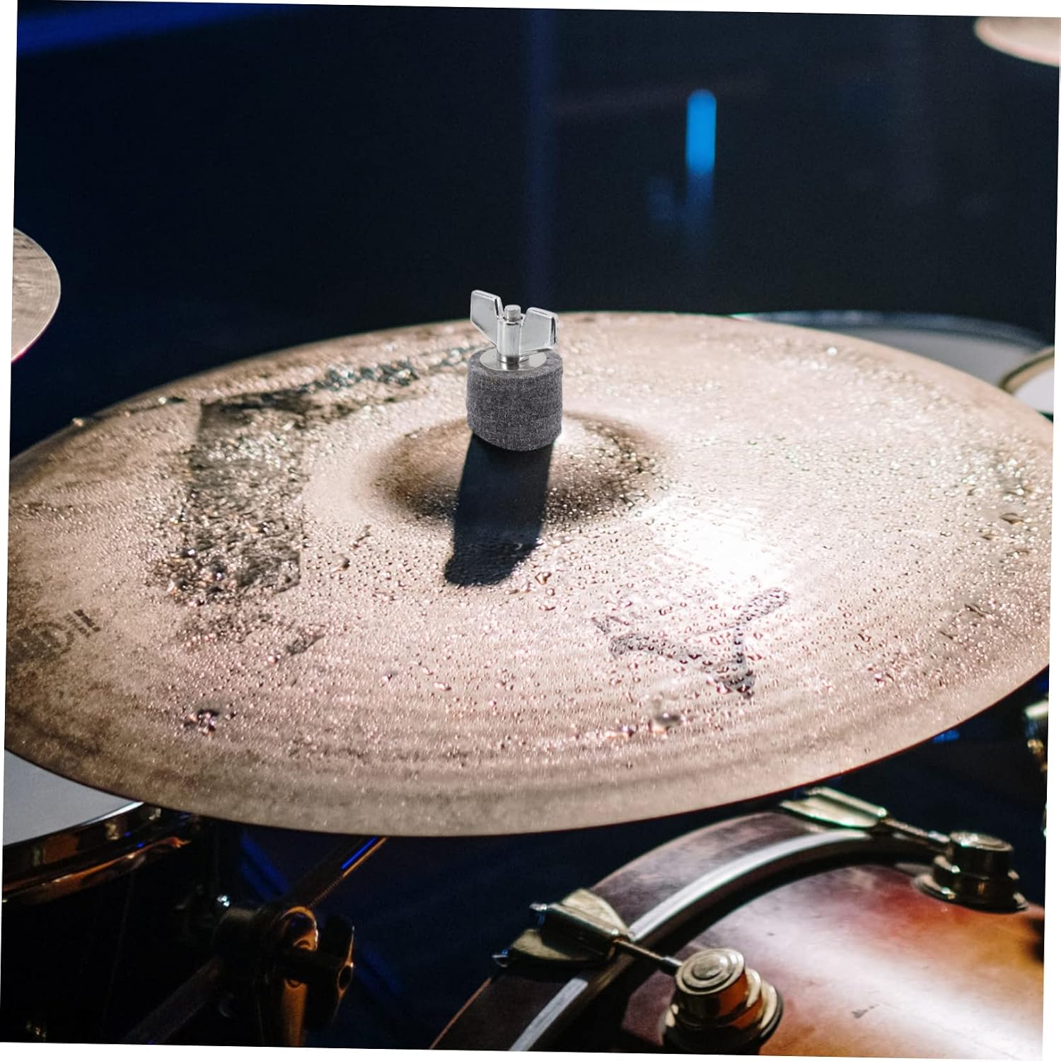 Hihat Cymbals Stacker Mount Bracket Drum Cymbals Holder Sturdy Metal Rack