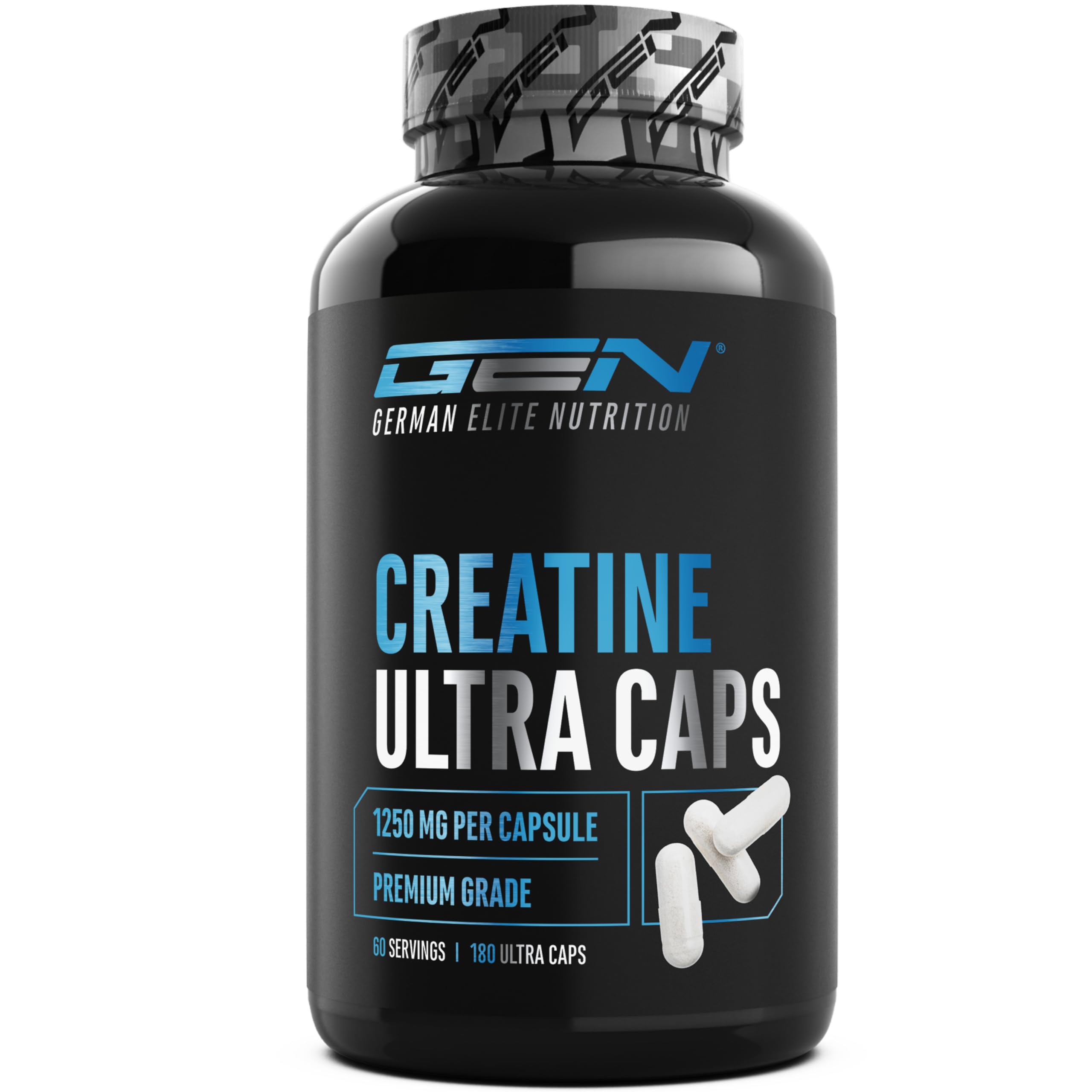 German Elite Nutrition Creatine Ultra Caps Hochdosierte Creatin Monohydrat Kapseln