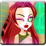 monster high puppenhaus Dress the girl monster ! Help her choose the most beautiful dress , shoes, pick her accessories ! It looks stunning !