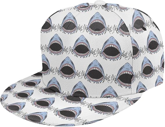Amazon サメ サメ柄 かわいい 帽子 キャップ 野球帽 ベースボールキャップ メンズ レディース 調節可能 おしゃれ 原宿ヒップホップ速乾 軽薄 ユニセックス スアウトドアハット キャップ 通販