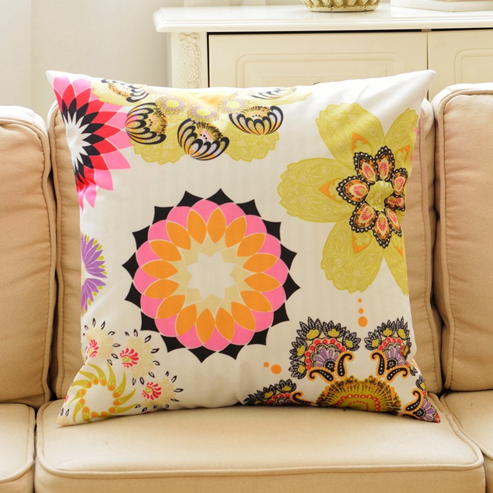 Coussin style Méditerranée orientale pour canapé | Déco salon bohème 30x45cm