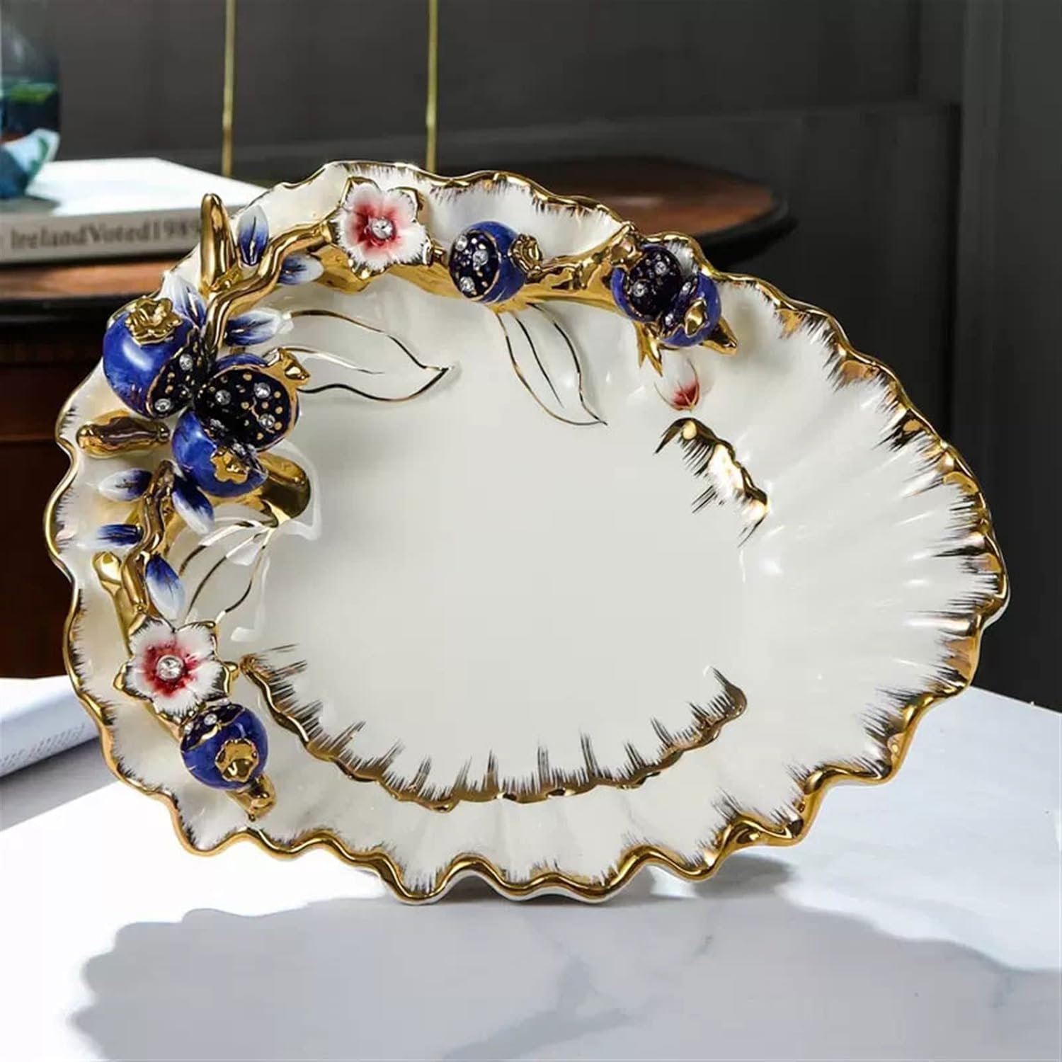 フルーツバスケット フルーツ皿 新中国風 レトロ セラミック フルーツ