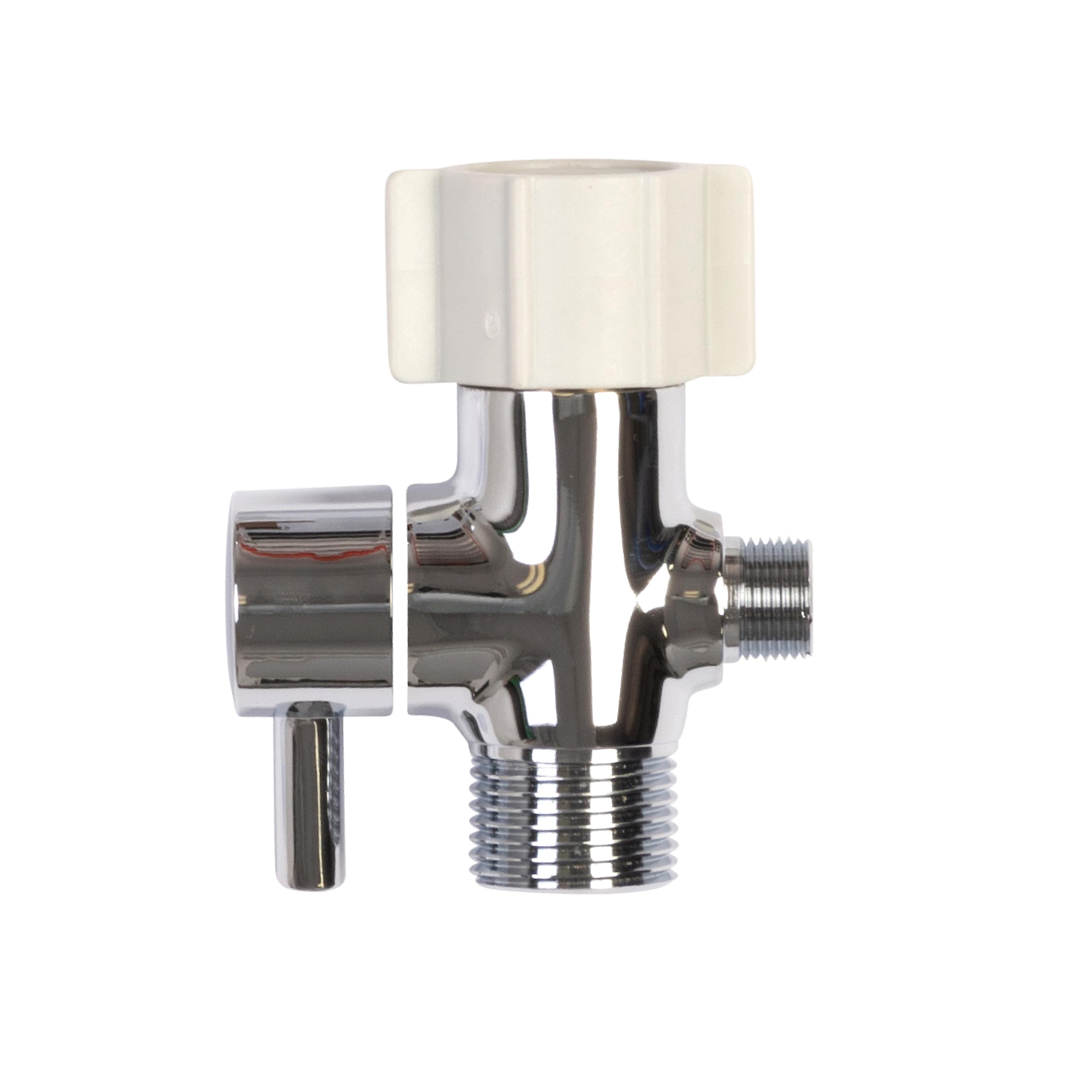 EKO Bidet T-Valve Toilet Connection Adapter (7/8", 7/8", 3/8") - Bidet Hose Adapter