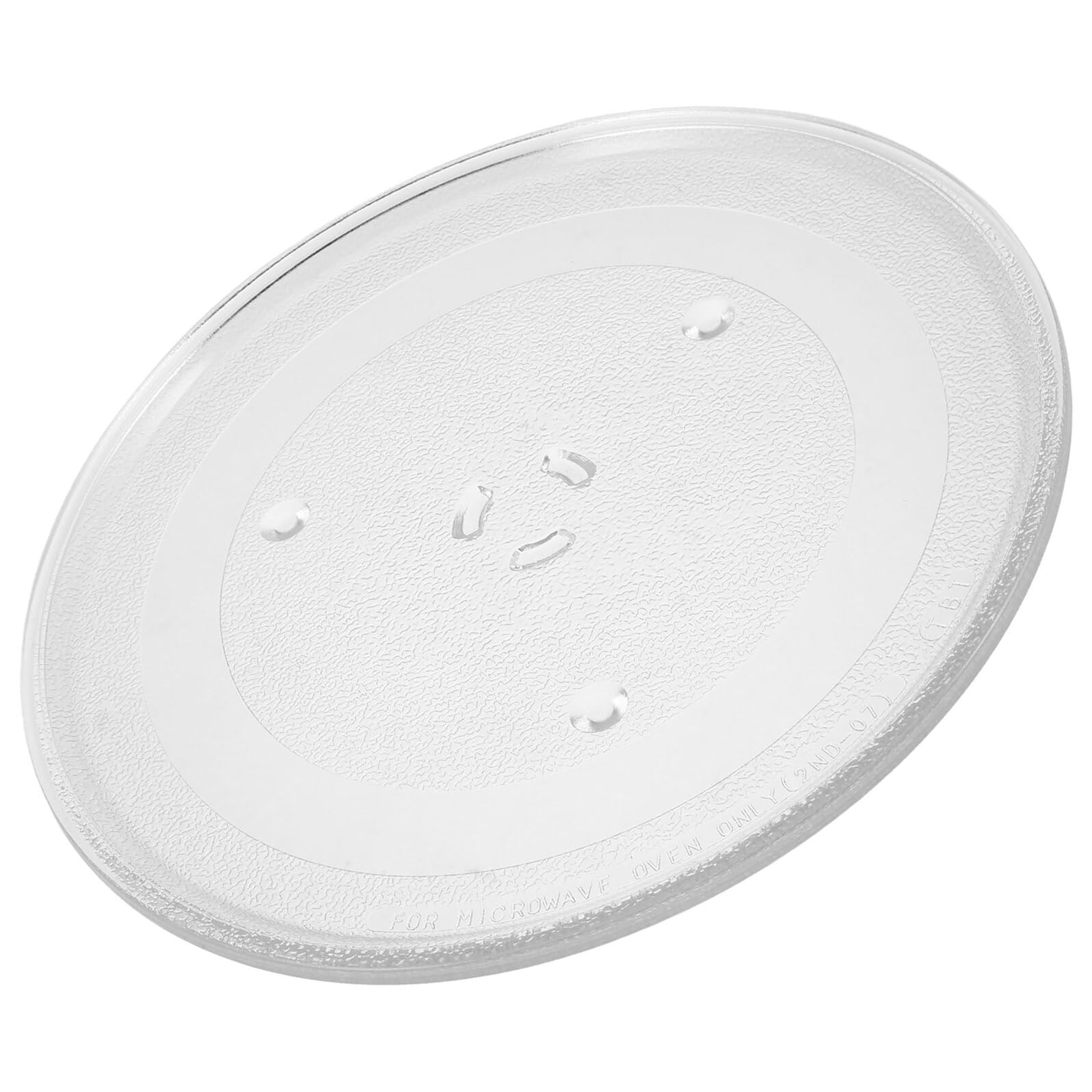 Plato Giratorio de Vidrio para Microondas Compatible con Samsung Bandeja Resistente Altas Temperaturas Fácil Limpieza y Calentamiento Uniforme