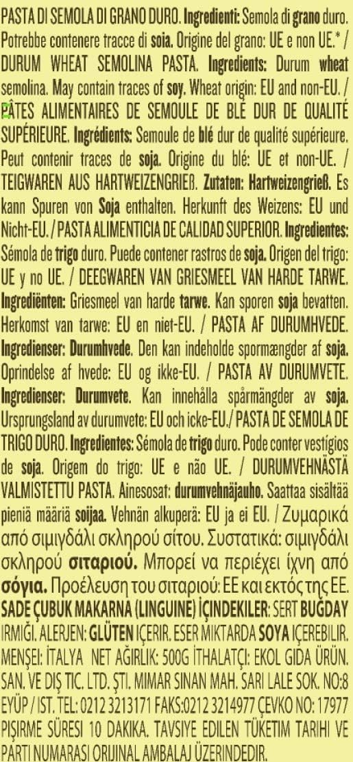 Italian Gourmet Bundle Pasta Mix 12x 500g + Italian Gourmet Polpa Gratis – Italienische Pasta Lenta Lavorazione, Spaghetti, Linguine, Spaghettoni, Mafaldine & Vorrat 6kg