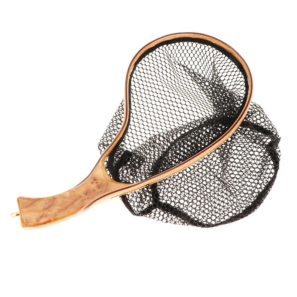 Épuisette de Pêche Filet Pliant Rétractable Silicone Souple et Manche Aluminium Télescopique Système Adaptée Pêche Loisirs
