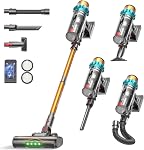 ElecKeys Aspirateurs sans fil, 650W 55KPA Aspirateurs avec 70 Mins Runtime, LED Affichage, Anti-angle, Aspirateur de bâton sans fil puissant pour la maison, Cheveux d'animaux, Planchers durs, Tapis
