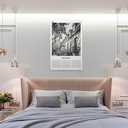 Miniatura 8 de Montreal Poster, Montreal Foto, Montreal Dekor, Quebec, Kanada, Montréal Canvas Art Poster and Wall Art Picture Print Modern Family Bedroom Decor