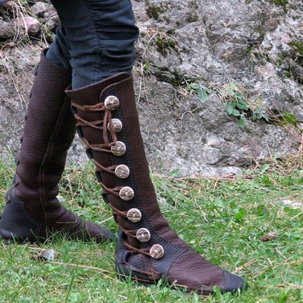 BOTTES MÉDIÉVALES GREAVES Housse De Chaussures Pour Costume De