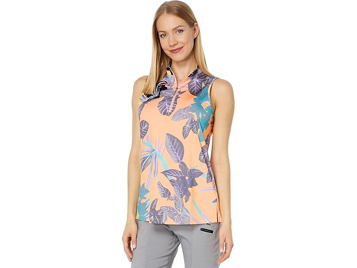 Savannah Print Racerback Sleeveless Top - Image 2