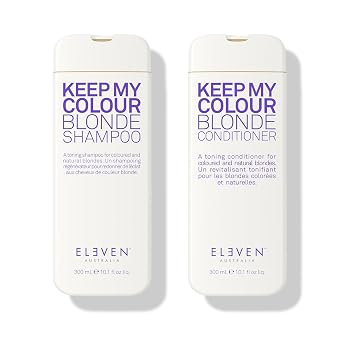 ELEVEN AUSTRALIA Keep My Color Blonde Shampoo & Conditioner Bundle 10.1 Fl Oz each