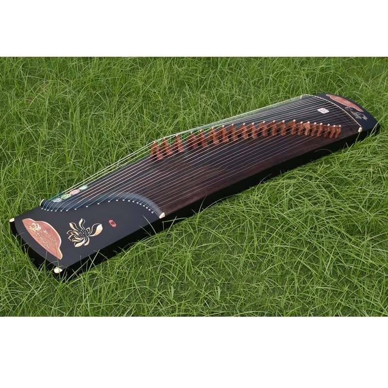JITEM Guzheng, Traditional Chinese 21-String Instrument, Handmade Solid Wood Performance-Grade Guzheng, Suitable for Beginners and Professionals(Color:11), Size