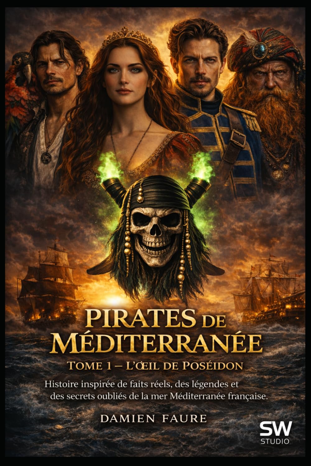 Pirates de Méditerranée: Tome 1 : L'œil de Poséidon