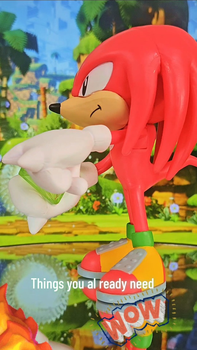 Amazon.com: Just Toys LLC Sonic The Hedgehog Knuckles 4