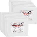 5 en x 7 in. Conseil de panneau en toile de coton d'artiste professionnel (12/Pack)