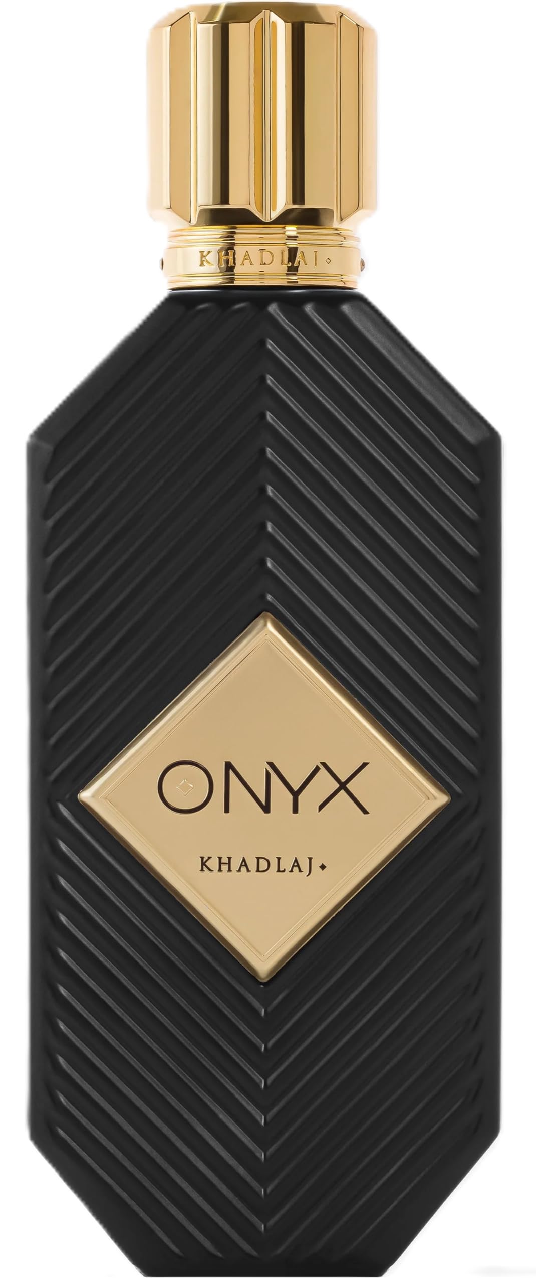 Khadlaj Onyx Gold Eau de Parfum for Men 100ml | Long-Lasting Aromatic Vanilla, Lavender, Vetiver Musk Fragrance
