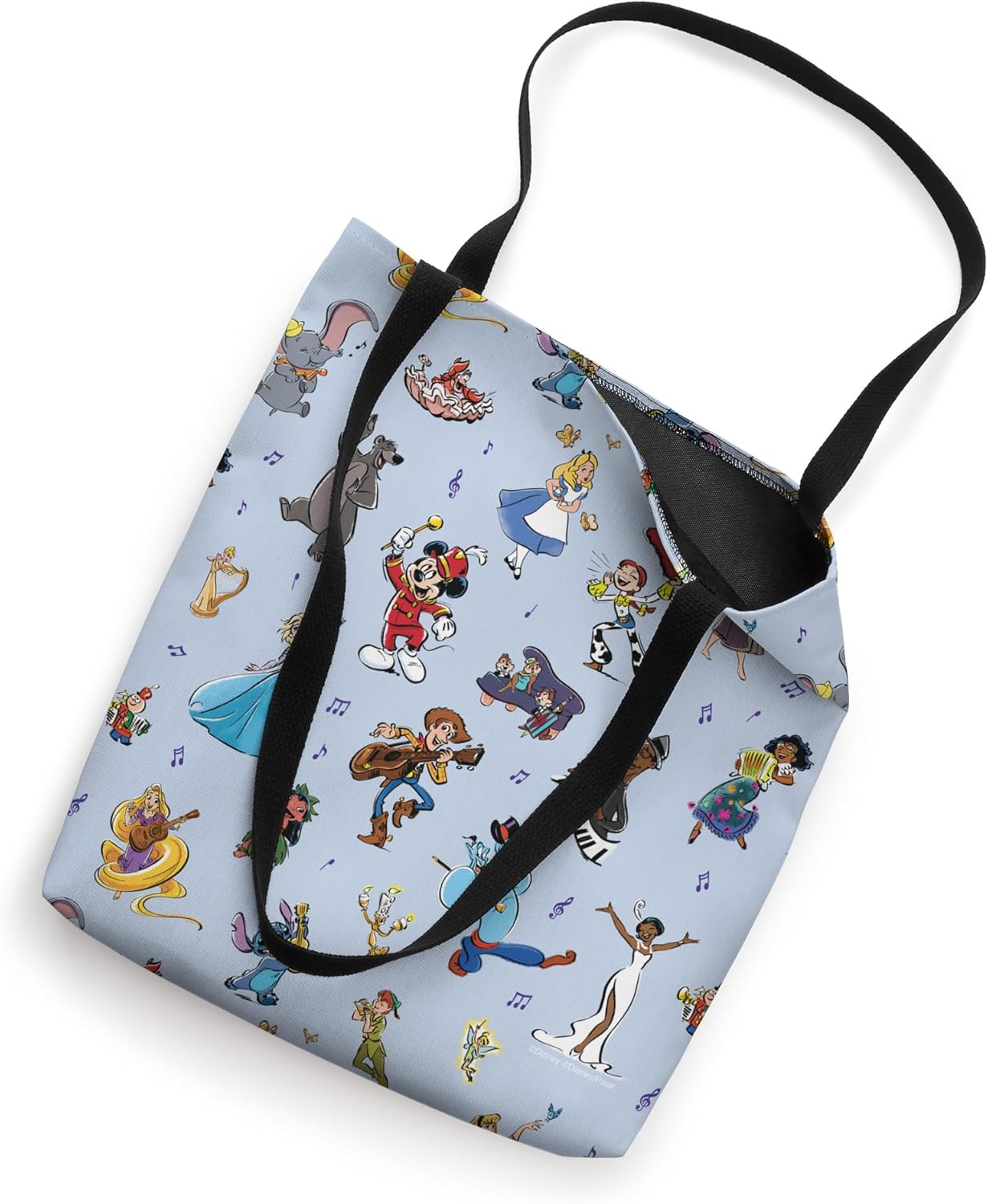 Disney 100 Years of Music and Wonder Song & Dance D100 Tote Bag