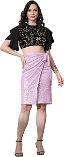 magari Women's Streachable Lycra Solid Skirt Wrap || Summer Beachwear Coverup Wrap Price In India