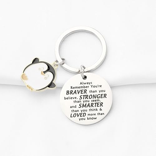 Miniatura 5 de WSNANG Llavero de pingüino y amigo - Regalos para parejas amantes de los pingüinos