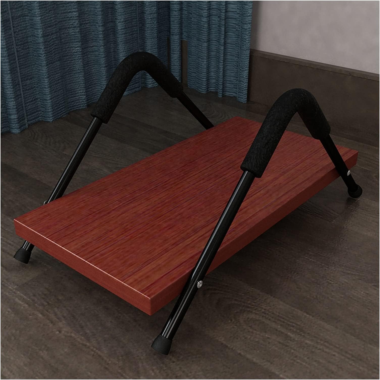 Simple Household Storage Rack Tower Desktop PC Case Stand CPU Holder with Side Metal Bracket and Corner Protector for Office Home (Color : F)