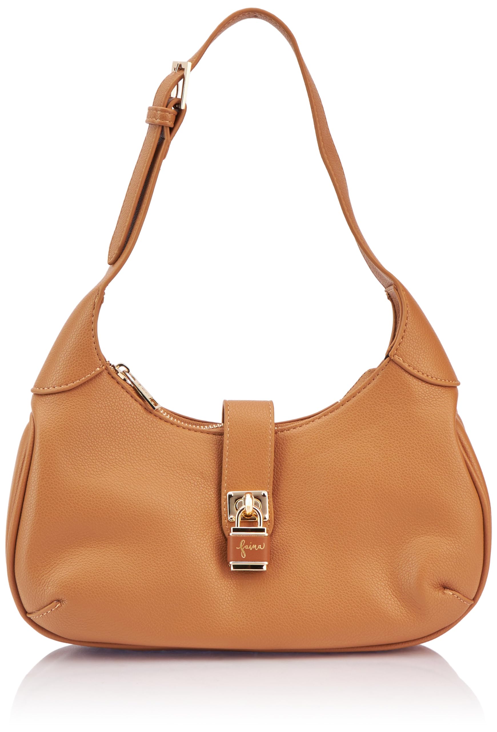 SIDONA Women's Shoulder Bag, Light Camel, One Size