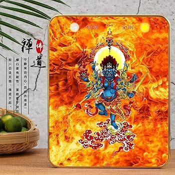 決算大特価中　仏像◆桧材 烏枢沙摩明王6寸◆五大明王 トイレの神様 決算大特価中 仏像◇桧材 烏枢沙摩明王6寸◇