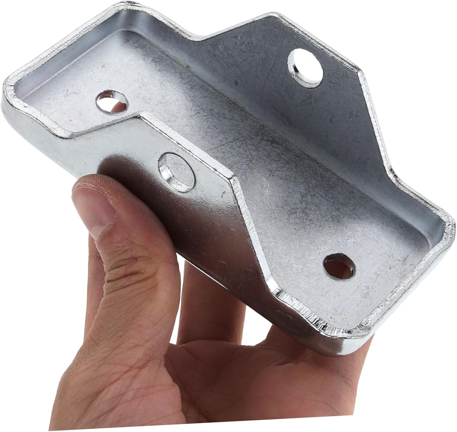 Trailer Jack Foot Plate Stabilizer Bracket Set with Removable Foot Pad and Floor Jack Extension for Rv and Travel Trailer Support
