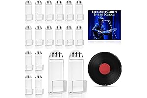 XANGNIER Vinyl Record Wall Mount Display Shelf No Drill