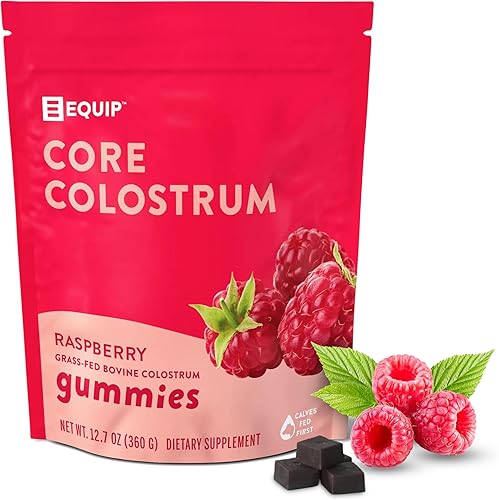Miniatura 7 de Equip Foods Core Calostro - Polvo de calostro 100% alimentado con pasto 3,000 mg, 40% IgG, sandía, salud intestinal, inmunidad, recuperación,