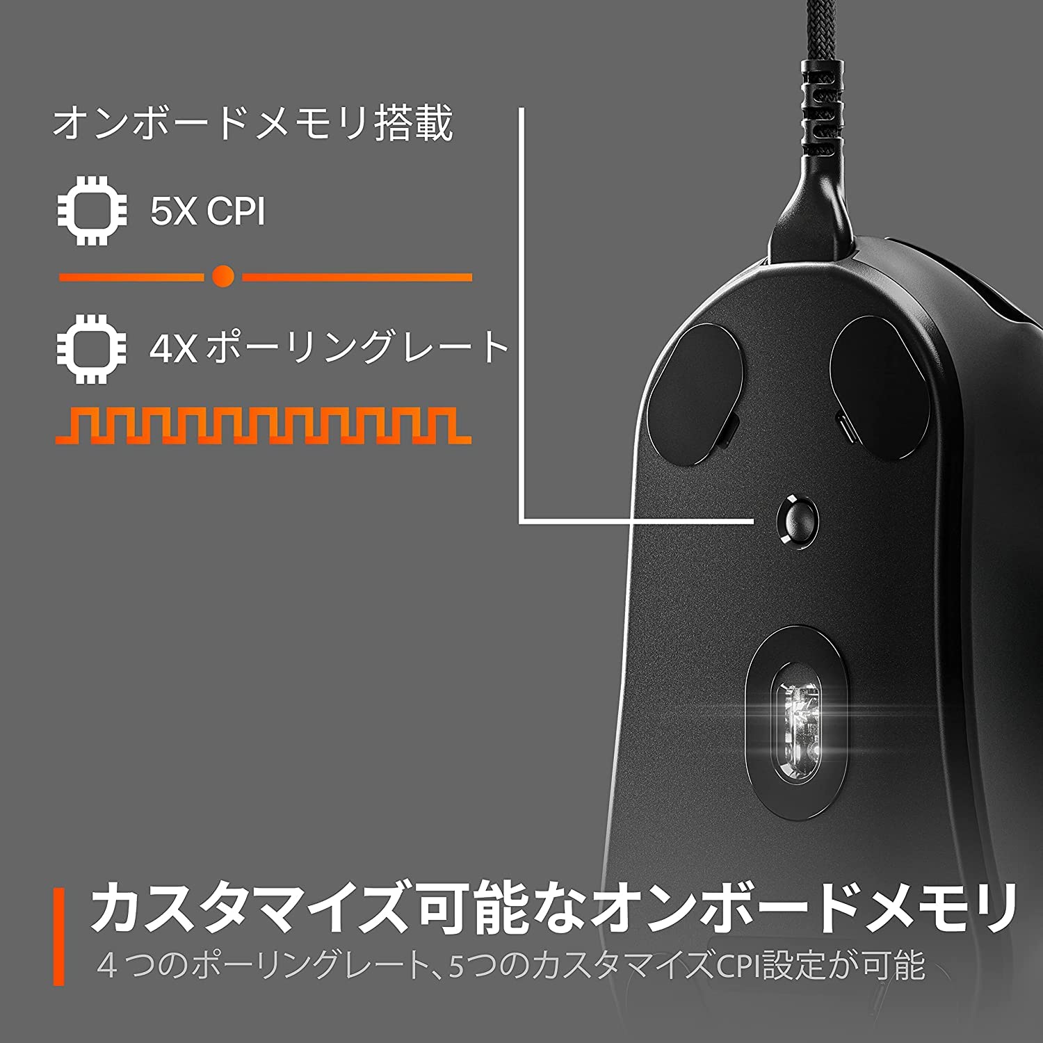 める Amazon.co.jp: SteelSeries ゲーミングマウス 有線 軽量 高速反応