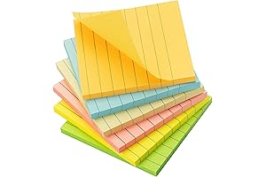 Mr. Pen - Lined Sticky Notes 3x3: The Ideal Solution for Jotting...