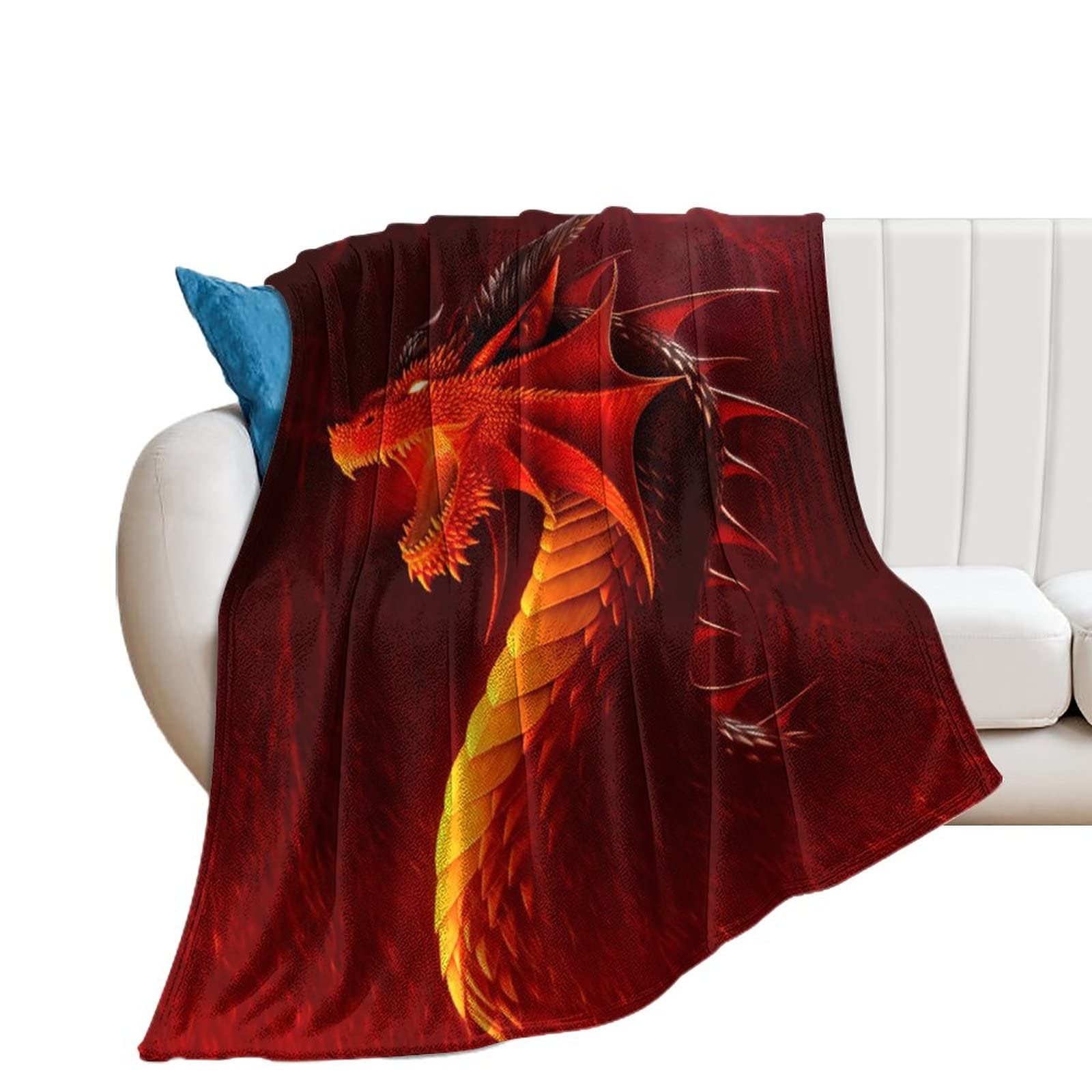 Couvertures de dragon foncé : finis les plaids rêches qui grattent