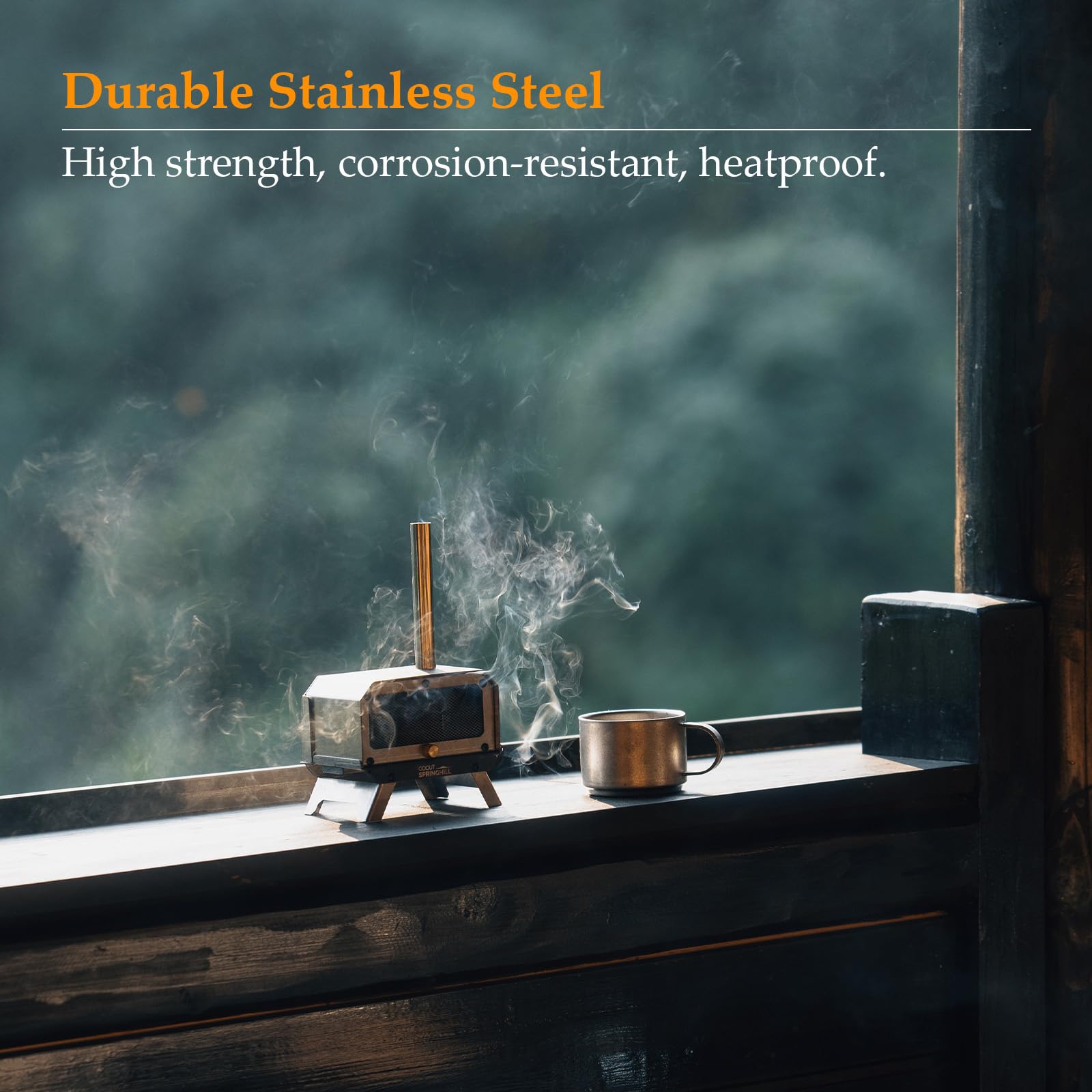 Amazon.com: GOOUT SPRINGHILL Incense Burner & Mini Portable Stove