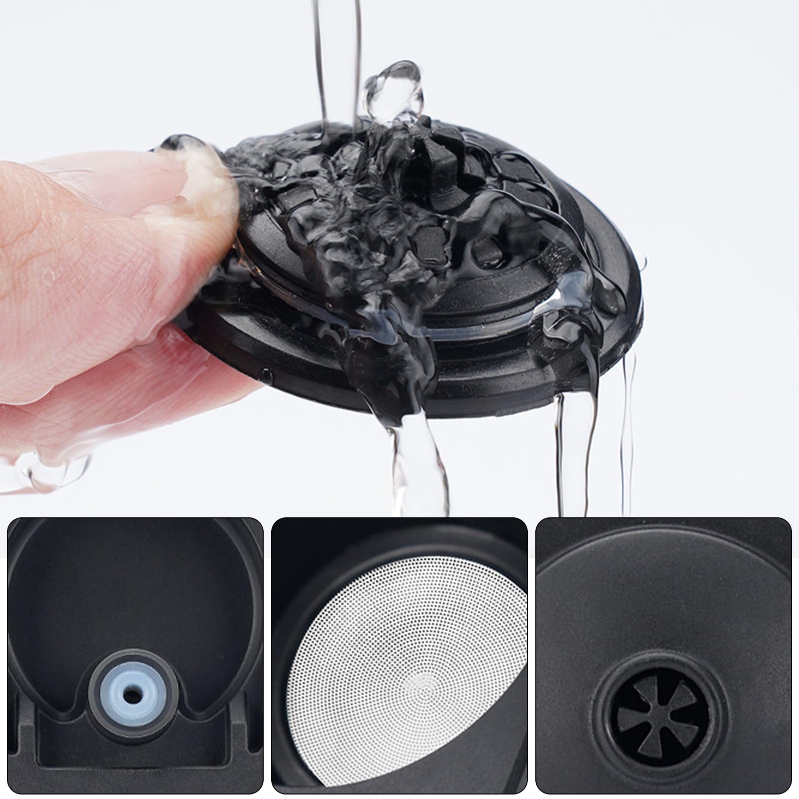 Innovativer Kaffeetablett Pads Konverterhalter Praktischer Hochwertige Textur Für Pads Büro Kaffeezubehör